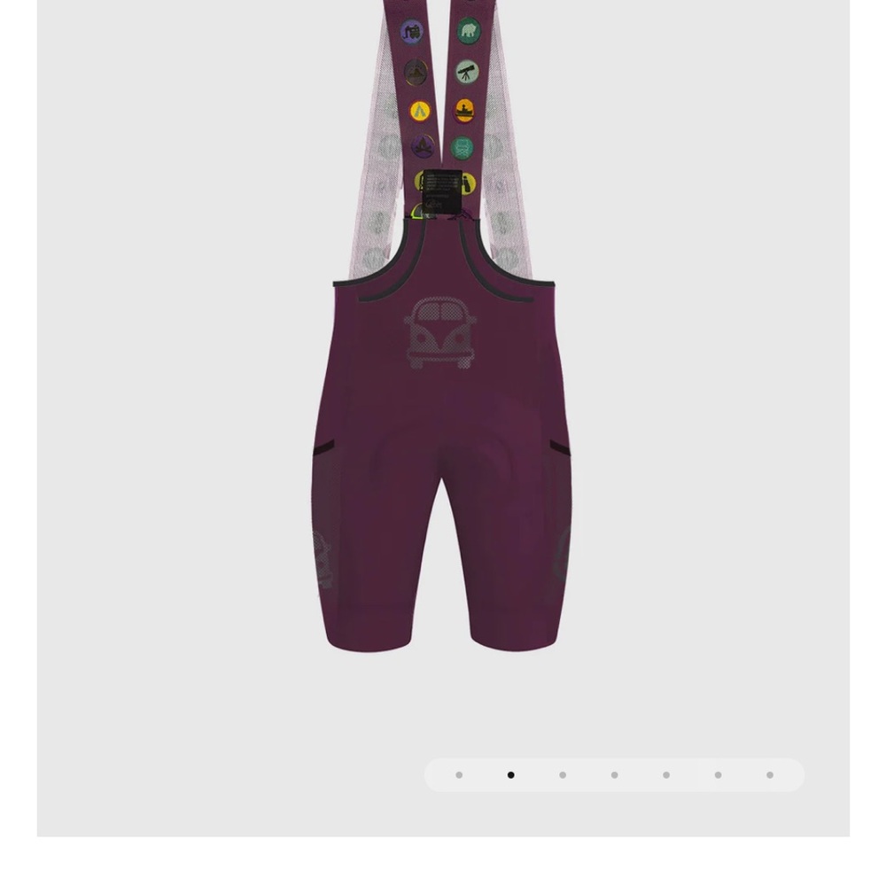 Ostroy Eggplant cargo bibs